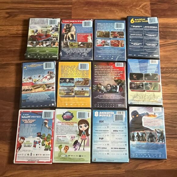 NEW Kids DVD Lot Bundle of 12 Mostly Animated Family Movies - Picture 6 of 6